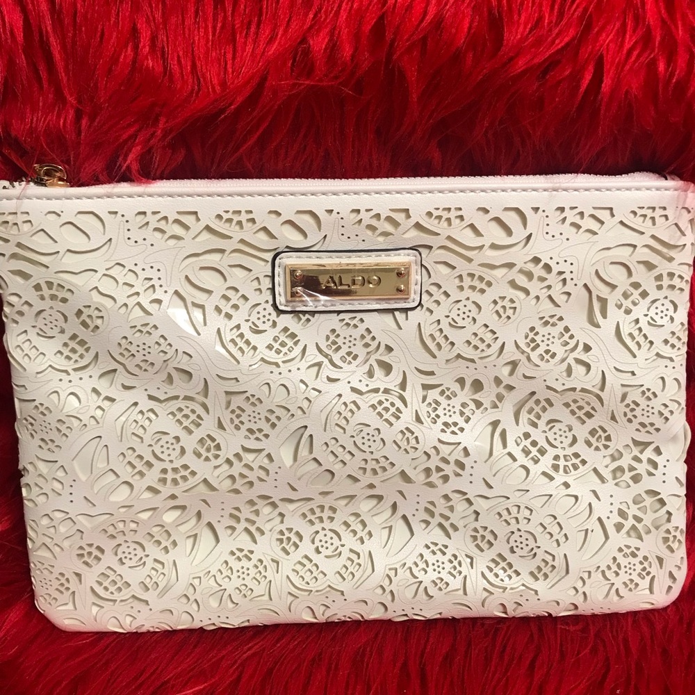 White Clutch Small Purse